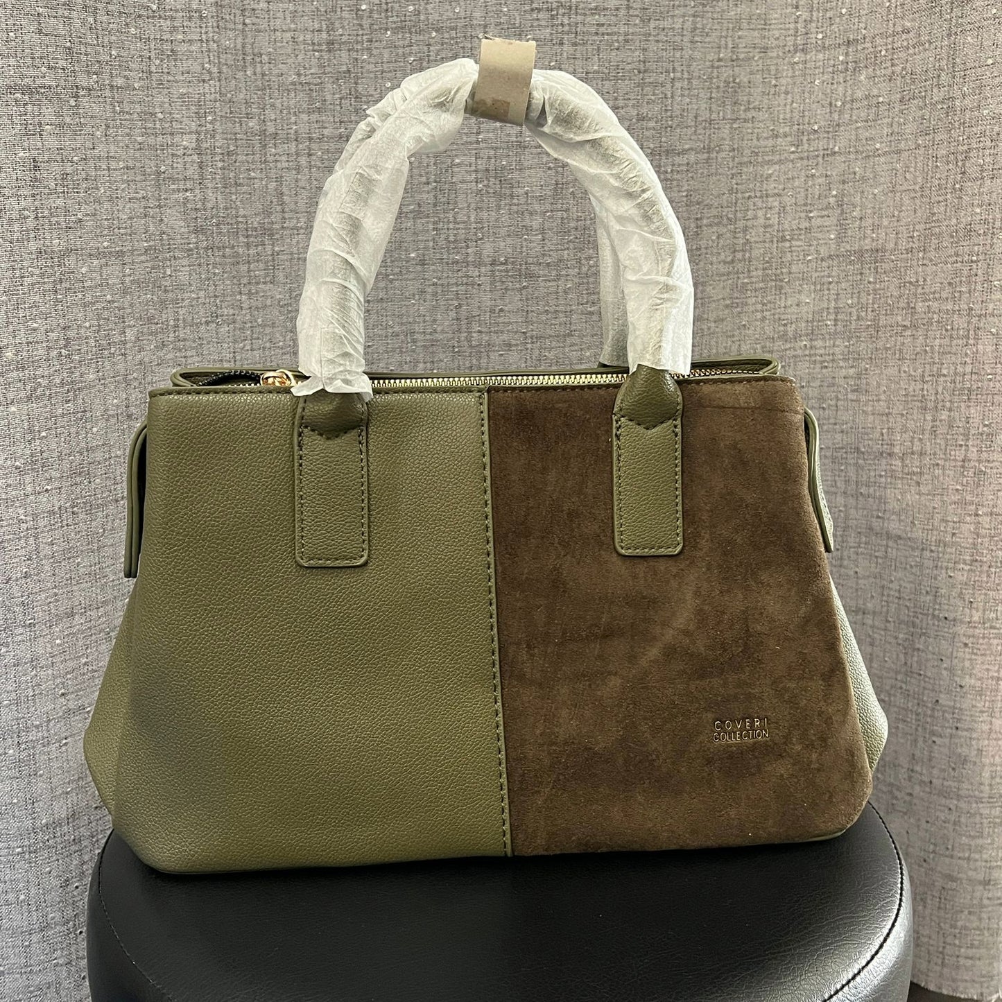 Borsa scamosciata