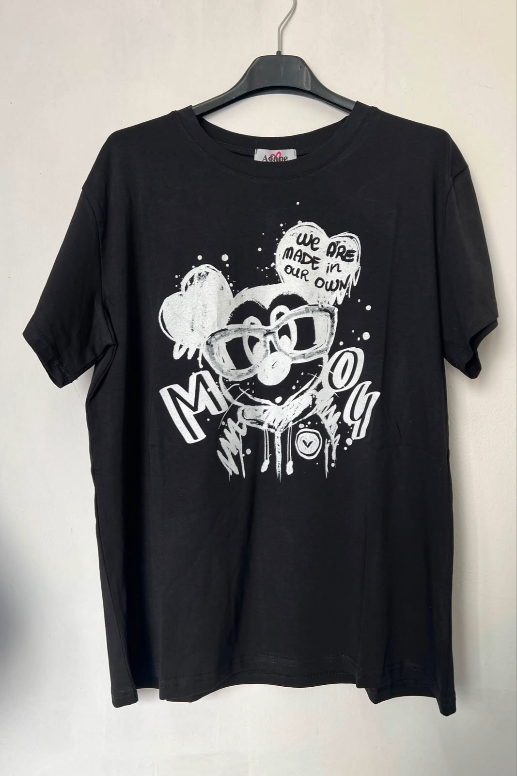T-shirt Micky Mouse Black