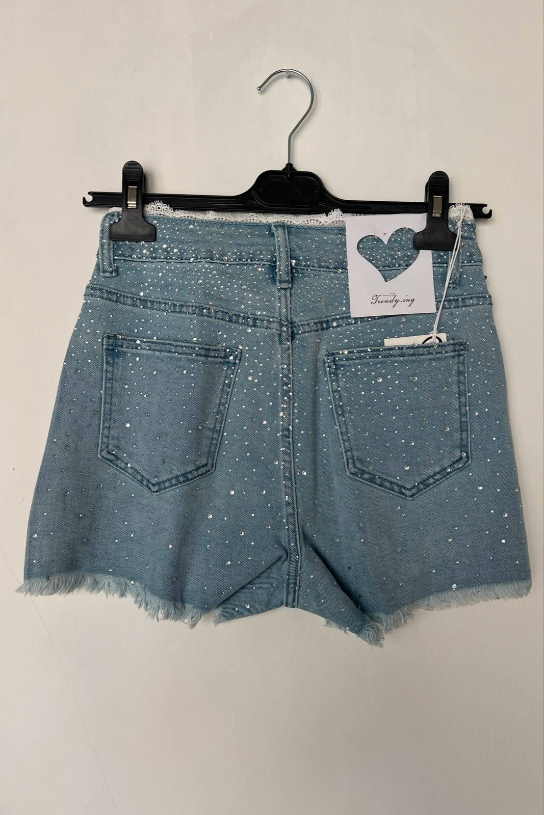 Shorts Briliant con pizzo