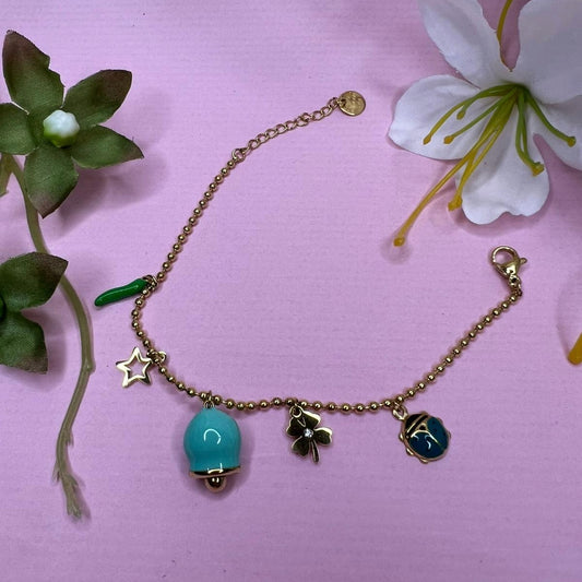 Bracciale con Campana Colorata