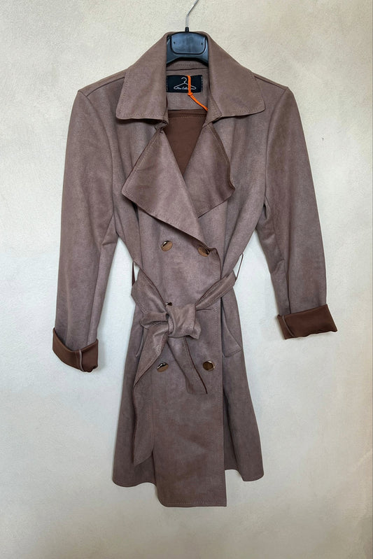 Trench Scamosciato