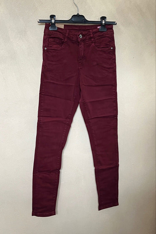 Pantaloni Bordeaux