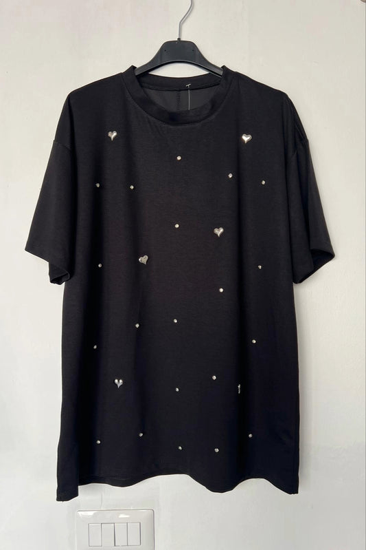 T-shirt Metal Heart