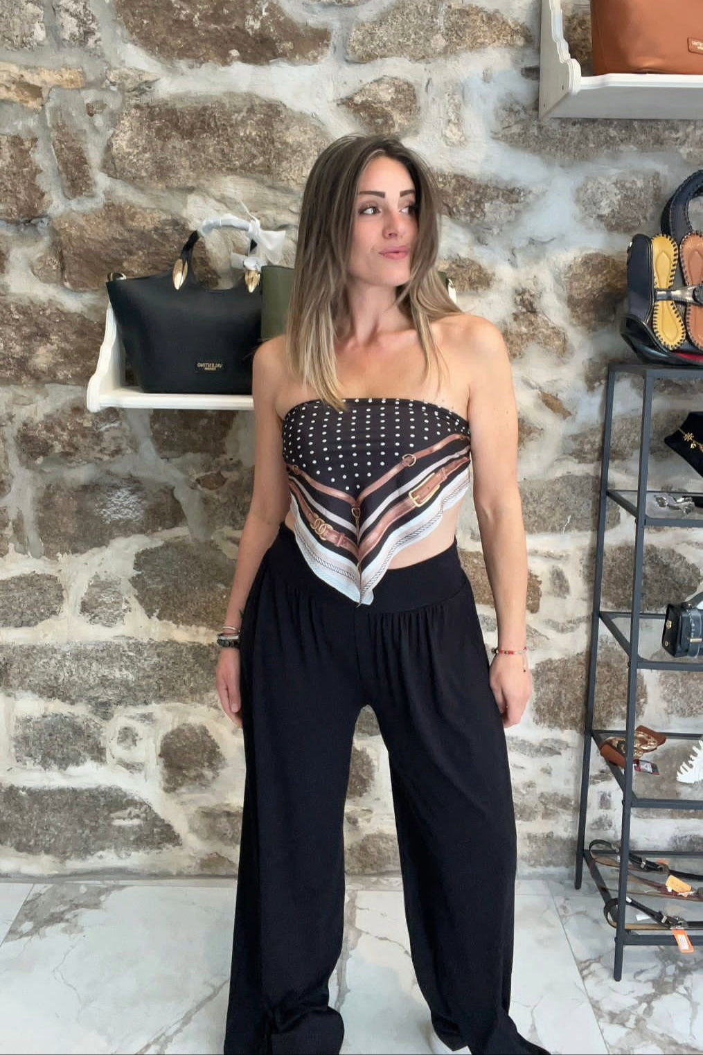 Pantaloni Set bandana