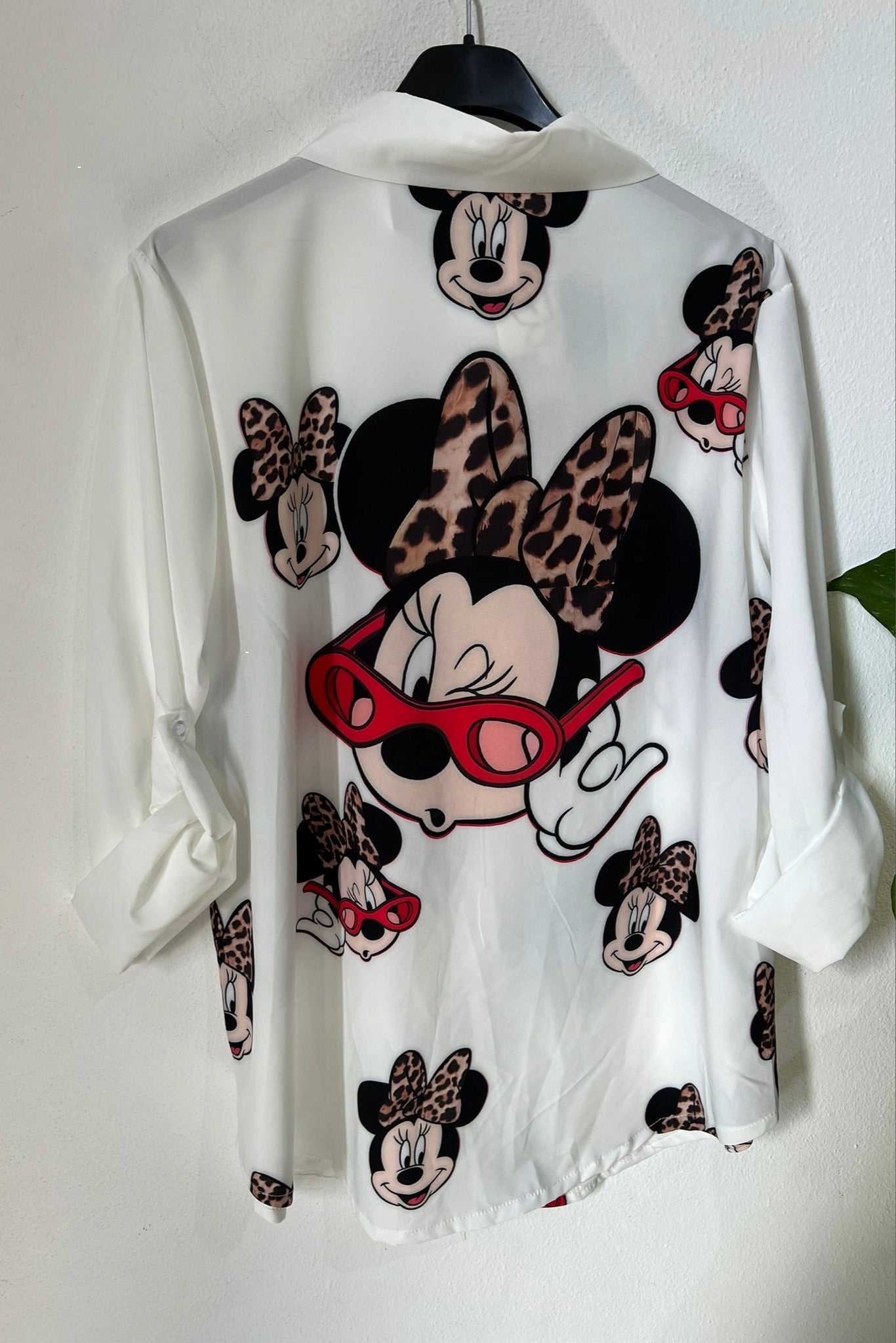 Camicia Minnie leopardata