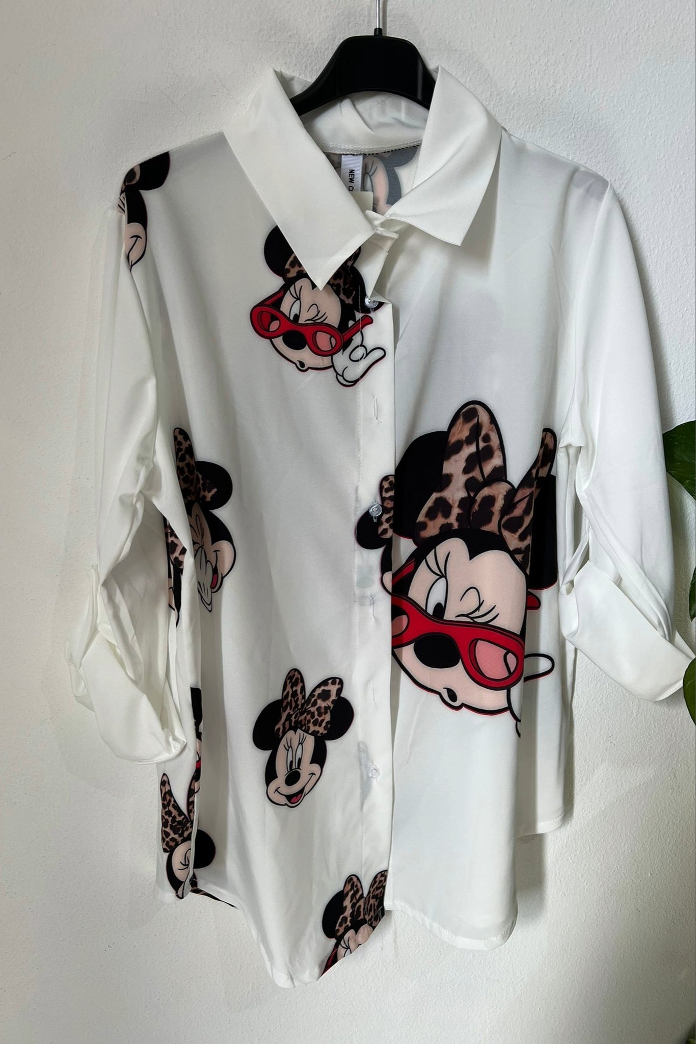 Camicia Minnie leopardata