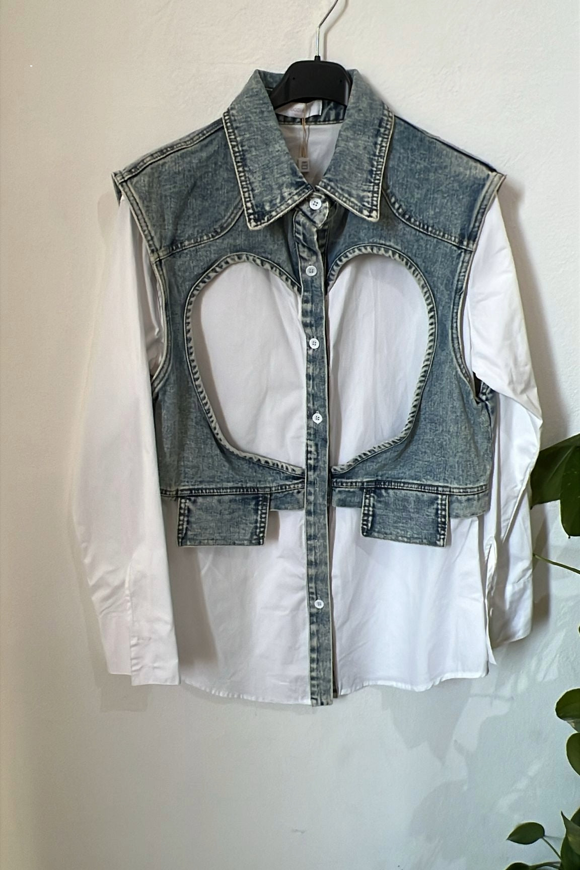 Camicia Lunga Denim