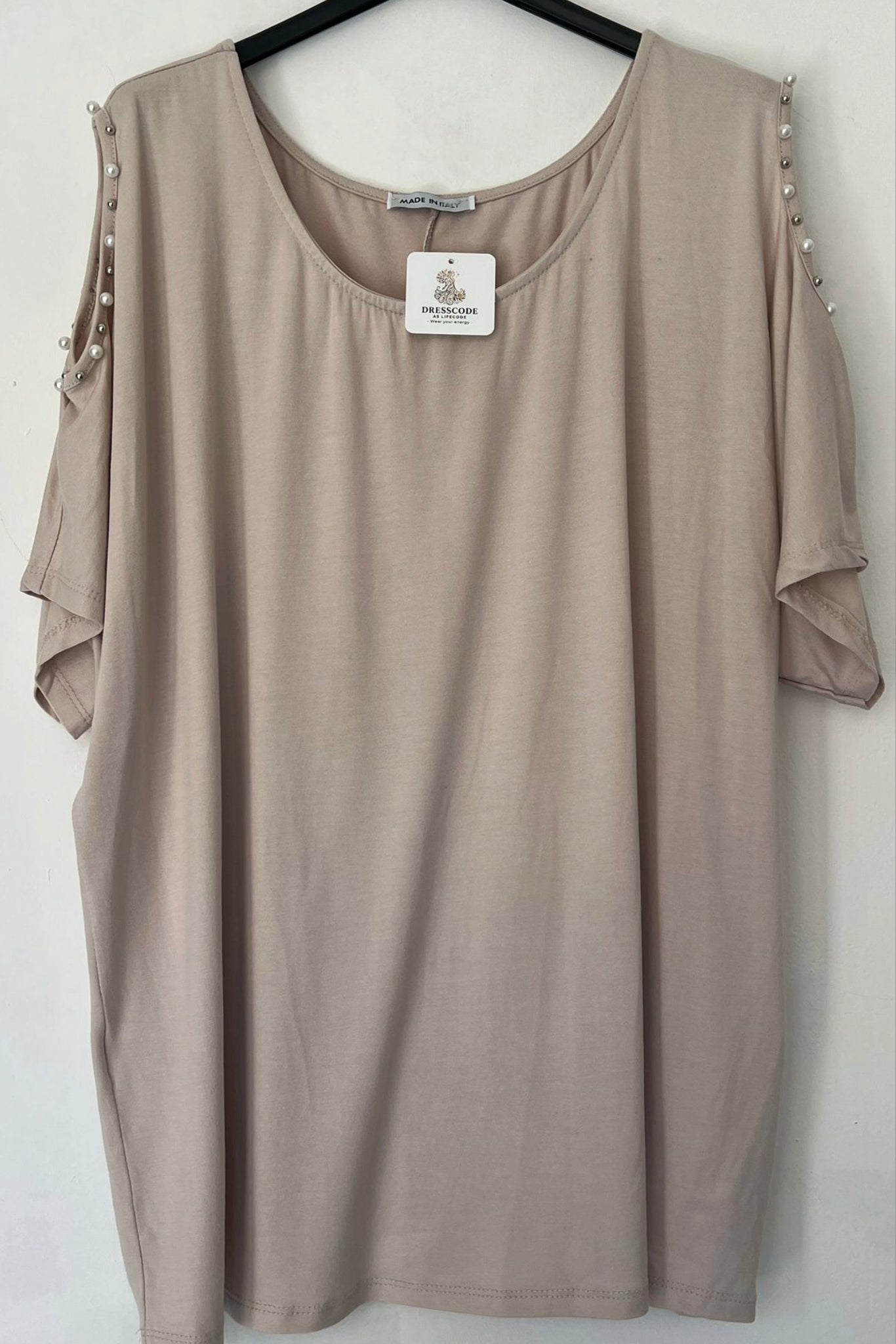 Maglia con perle