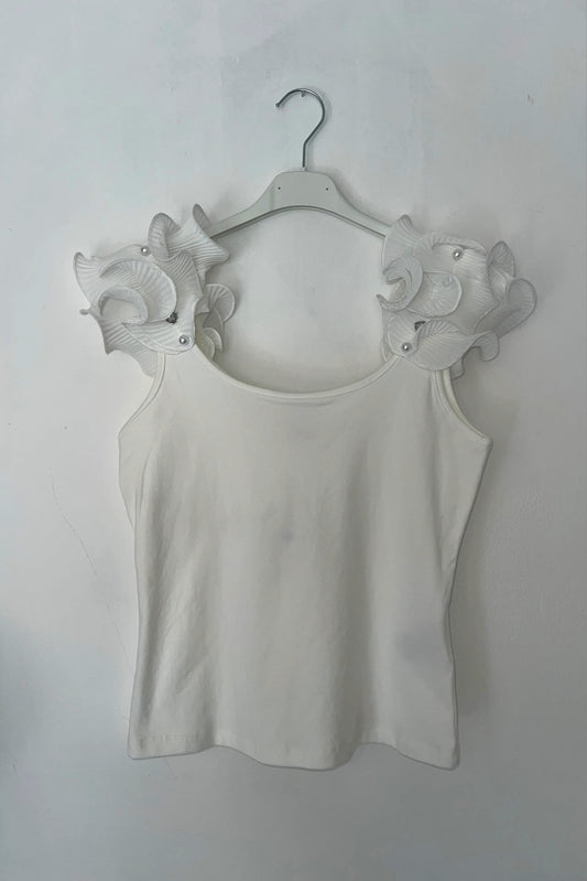 Maglia Rouge con strass