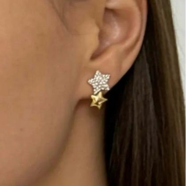 Orecchini Twin Star